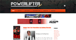 Desktop Screenshot of powerliftertoday.com
