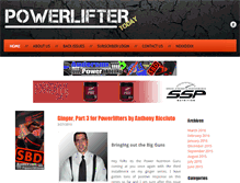 Tablet Screenshot of powerliftertoday.com